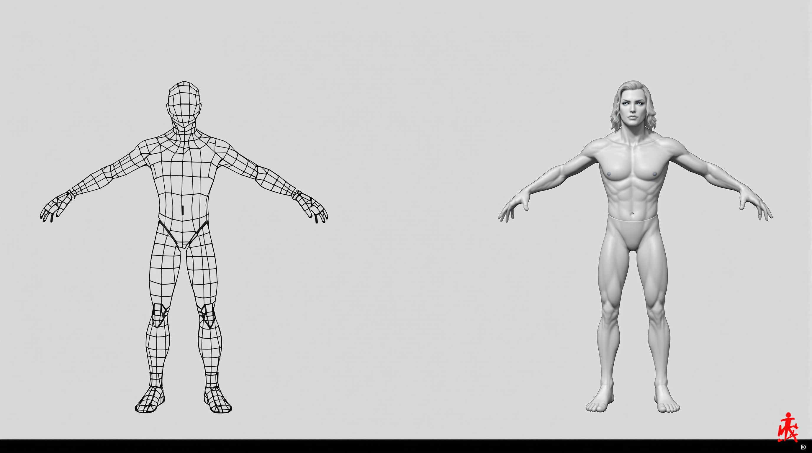 Processus de création 3D en studio